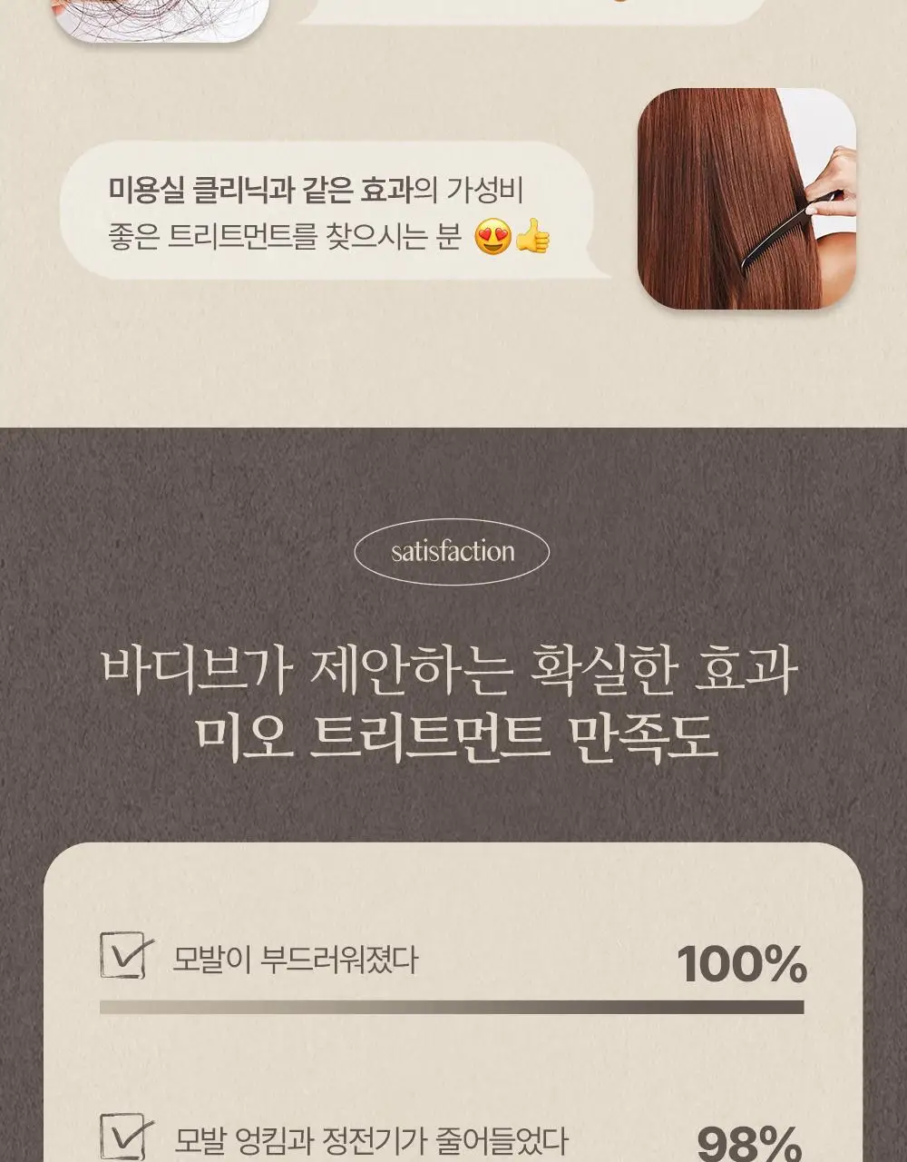 [대용량] 바디브 비건 단백질 LPP 트리트먼트 1000ml 4종 택1 상세페이지 5